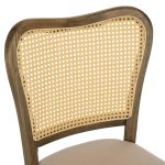 ΚΑΡΕΚΛΑ ΤΟΟΝ ΞΥΛΟ RATTAN ΥΦΑΣΜΑ FB99406.04 47x52x91,5Υεκ. - Image 7