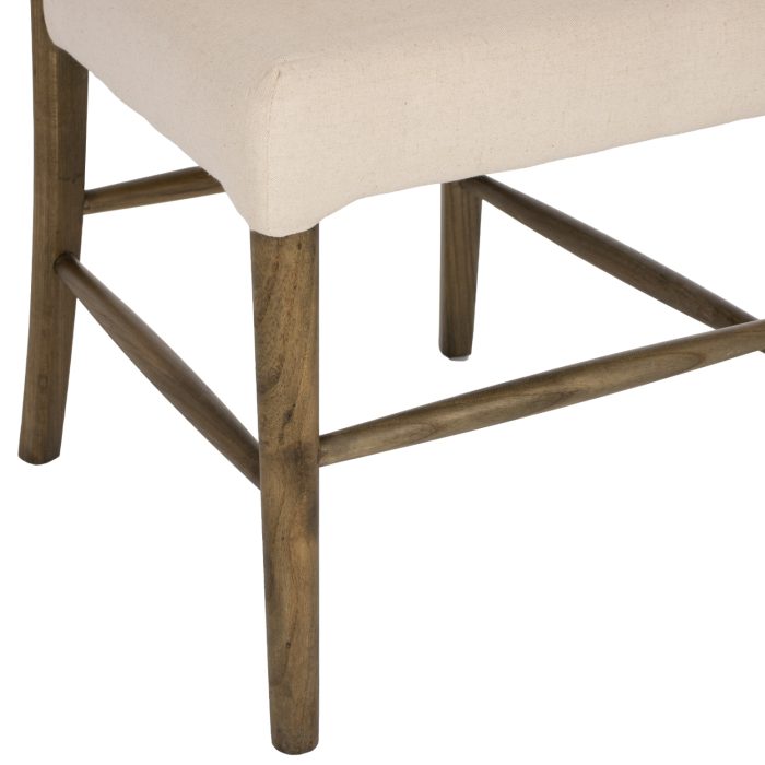 ΚΑΡΕΚΛΑ ΤΟΟΝ ΞΥΛΟ RATTAN ΥΦΑΣΜΑ FB99406.04 47x52x91,5Υεκ. - Image 9