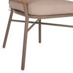 ΠΟΛΥΘΡΟΝΑ ΑΛΟΥΜΙΝΙΟΥ ΜΟΚΑ ΕΠΑΓΓΕΛΜ. RATTAN & ΜΑΞΙΛΑΡΙ ΜΠΕΖ FB95863.02 60x56x84 εκ. - Image 10
