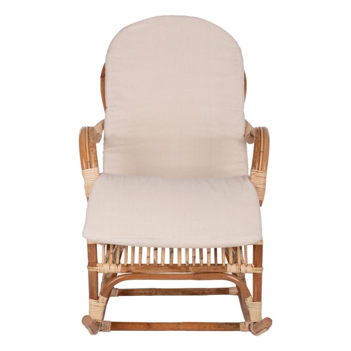 ΚΟΥΝΙΣΤΗ ΠΟΛΥΘΡΟΝΑ ΜΕ ΜΑΞΙΛΑΡΙ RATTAN FB99343 60x103x90Υ εκ. - Image 3