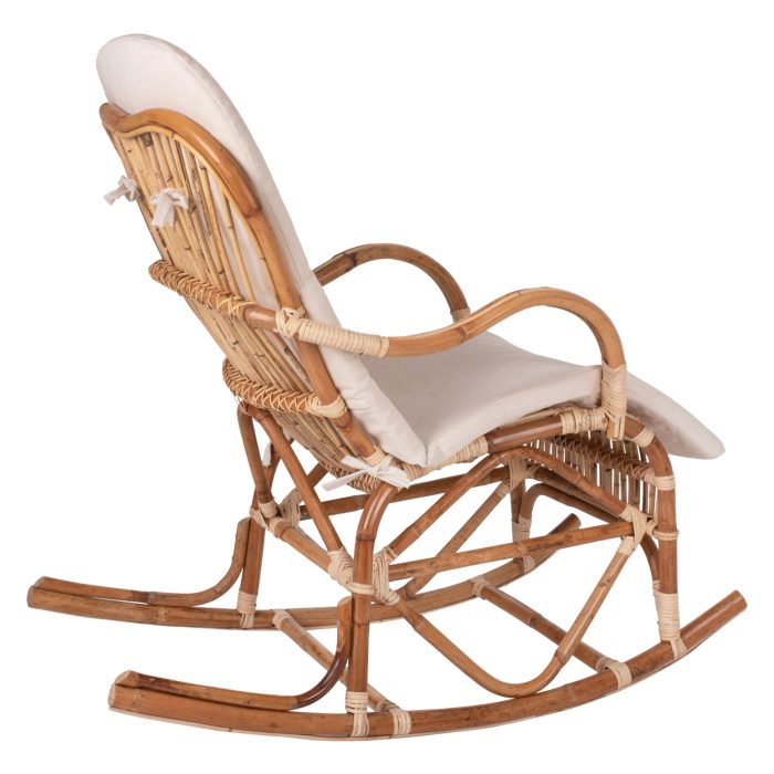ΚΟΥΝΙΣΤΗ ΠΟΛΥΘΡΟΝΑ ΜΕ ΜΑΞΙΛΑΡΙ RATTAN FB99343 60x103x90Υ εκ. - Image 5