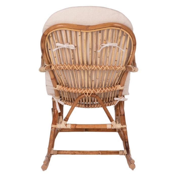 ΚΟΥΝΙΣΤΗ ΠΟΛΥΘΡΟΝΑ ΜΕ ΜΑΞΙΛΑΡΙ RATTAN FB99343 60x103x90Υ εκ. - Image 6