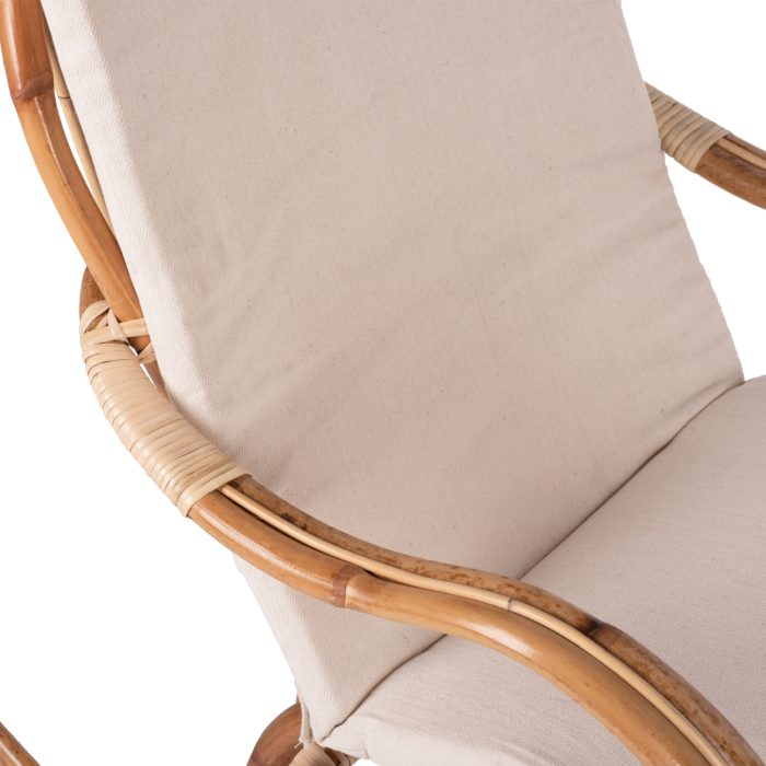 ΚΟΥΝΙΣΤΗ ΠΟΛΥΘΡΟΝΑ ΜΕ ΜΑΞΙΛΑΡΙ RATTAN FB99343 60x103x90Υ εκ. - Image 7