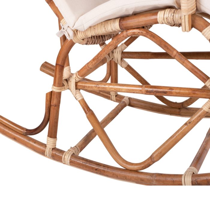 ΚΟΥΝΙΣΤΗ ΠΟΛΥΘΡΟΝΑ ΜΕ ΜΑΞΙΛΑΡΙ RATTAN FB99343 60x103x90Υ εκ. - Image 8