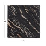 ΕΠΙΦΑΝΕΙΑ ΤΡΑΠΕΖΙΟΥ 5787 ΤΕΤΡΑΓΩΝΗ WERZALIT 60Χ60εκ. BLACK GOLD MARBLE FB95229.15 - Image 2