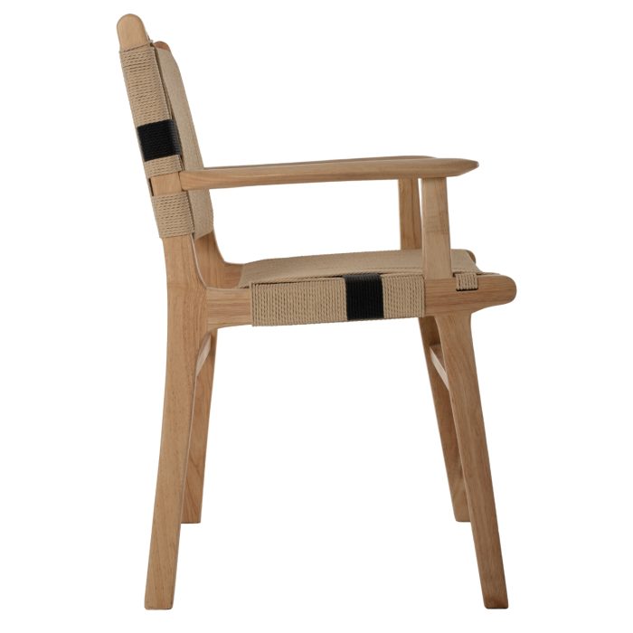 ΠΟΛΥΘΡΟΝΑ RUBBERWOOD ΚΑΙ ΣΧΟΙΝΙ 62,5x60x88Yεκ.FB99324.01 - Image 4