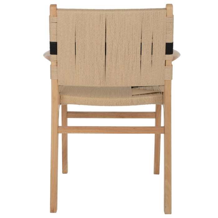 ΠΟΛΥΘΡΟΝΑ RUBBERWOOD ΚΑΙ ΣΧΟΙΝΙ 62,5x60x88Yεκ.FB99324.01 - Image 6