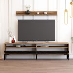 ΣΥΝΘΕΣΗ ΣΑΛΟΝΙΟΥ ΜΕΛΑΜΙΝΗΣ 2ΤΜΧ ΚΑΡΥΔΙ-BLACK MARBLE FB911855.01 - Image 6