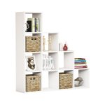 ΒΙΒΛΙΟΘΗΚΗ ΜΕΛΑΜΙΝΗΣ ΛΕΥΚΟ 120x30x123,6Υεκ.FB99238.11