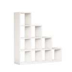 ΒΙΒΛΙΟΘΗΚΗ ΜΕΛΑΜΙΝΗΣ ΛΕΥΚΟ 120x30x123,6Υεκ.FB99238.11 - Image 4