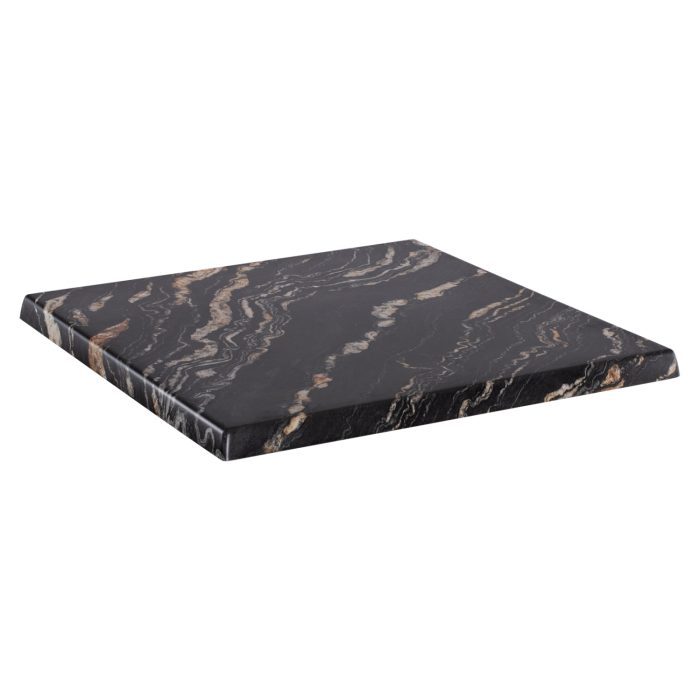 ΕΠΙΦΑΝΕΙΑ ΤΡΑΠΕΖΙΟΥ ΤΕΤΡΑΓΩΝΗ 5787 WERZALIT 80X80 εκ. BLACK GOLD MARBLE FB95231.15 - Image 3