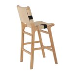 ΣΚΑΜΠΟ ΜΕΣΑΙΟΥ ΥΨΟΥΣ FB99325.01 RUBBERWOOD & ΣΧΟΙΝΙ-ΦΥΣΙΚΟ RUSTIC 45x46x95Υεκ. - Image 5