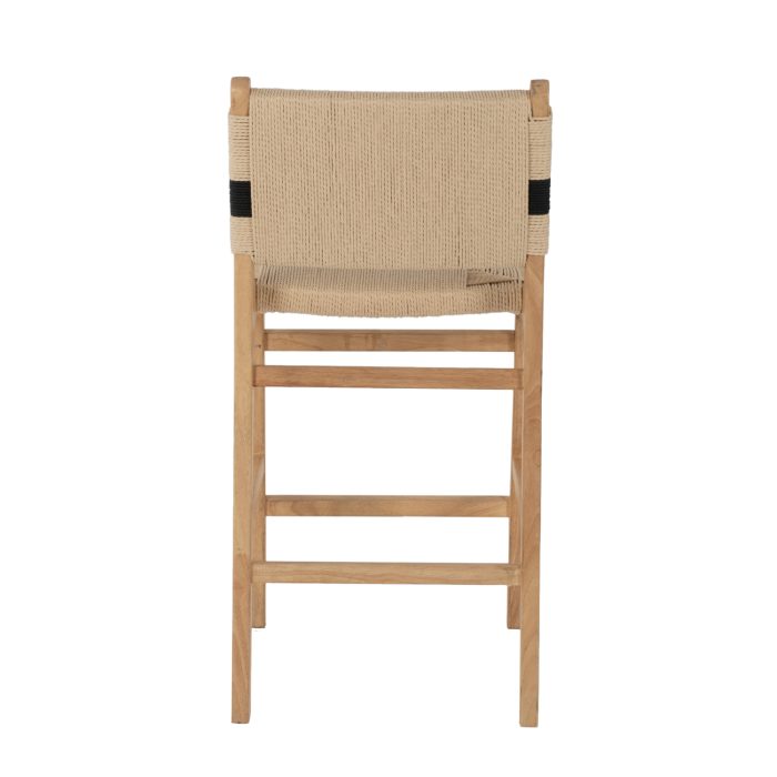 ΣΚΑΜΠΟ ΜΕΣΑΙΟΥ ΥΨΟΥΣ FB99325.01 RUBBERWOOD & ΣΧΟΙΝΙ-ΦΥΣΙΚΟ RUSTIC 45x46x95Υεκ. - Image 6