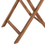 ΤΡΑΠΕΖΙ ΤΕΤΡΑΓΩΝΟ ΠΤΥΣΣΟΜΕΝΟ FB99544 TEAK ΣΕ ΦΥΣΙΚΟ ΧΡΩΜΑ 80x80x75Yεκ. - Image 7