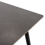 ΤΡΑΠΕΖΙ ΤΡΑΠΕΖΑΡΙΑΣ SINTERED STONE FB98588.01 GREY MARBLE 160x90x76Y εκ. - Image 4