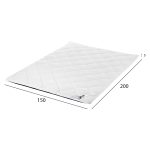 ΑΝΩΣΤΡΩΜΑ FB9670.05 ΜΕ FOAM ΛΕΥΚΟ 150x200x5Y εκ. - Image 2