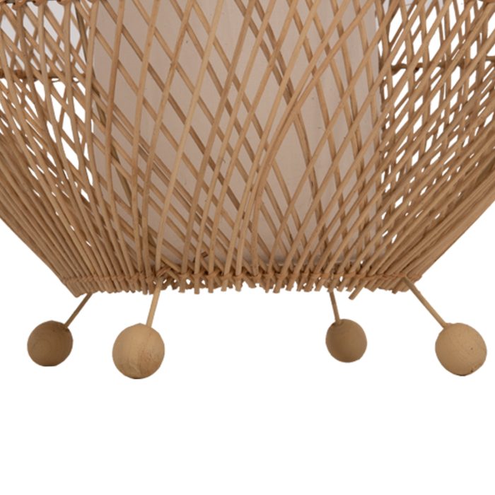 ΦΩΤΙΣΤΙΚΟ ΔΑΠΕΔΟΥ FB97835 RATTAN ΣΕ ΦΥΣΙΚΟ ΧΡΩΜΑ Φ55x101Υεκ. - Image 6