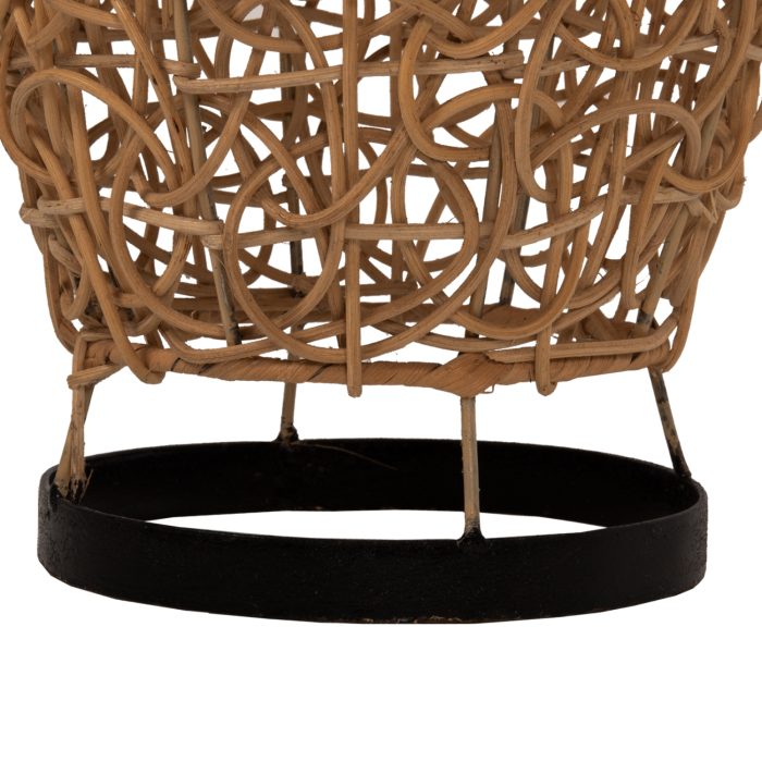 ΦΩΤΙΣΤΙΚΟ ΔΑΠΕΔΟΥ FB97877 RATTAN ΣΕ ΦΥΣΙΚΟ ΧΡΩΜΑ Φ24x62Yεκ. - Image 5