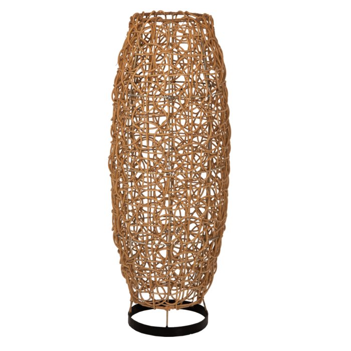 ΦΩΤΙΣΤΙΚΟ ΔΑΠΕΔΟΥ FB97877 RATTAN ΣΕ ΦΥΣΙΚΟ ΧΡΩΜΑ Φ24x62Yεκ. - Image 1