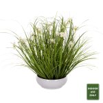 ΔΙΑΚΟΣΜΗΤΙΚΟ ΣΥΝΘΕΤΙΚΟ ΦΥΤΟ FB94026 GRASS ΣΕ ΛΈΥΚΗ ΓΛΑΣΤΡΑ 46Υεκ.