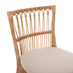 ΚΑΡΕΚΛΑ FB99834 RATTAN ΣΕ ΦΥΣΙΚΟ-ΜΑΞΙΛΑΡΙ ΣΕ ΛΕΥΚΟ 53x58x91Υεκ. - Image 7