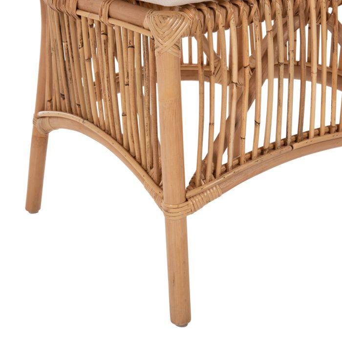 ΚΑΡΕΚΛΑ FB99834 RATTAN ΣΕ ΦΥΣΙΚΟ-ΜΑΞΙΛΑΡΙ ΣΕ ΛΕΥΚΟ 53x58x91Υεκ. - Image 8