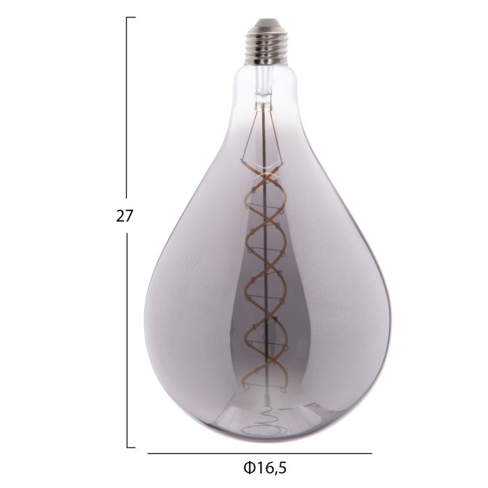 ΛΑΜΠΤΗΡΑΣ LED FILAMENT 8W E27 3000K SMOKE COLOR DIMMABLE  FB94052.03 - Image 2