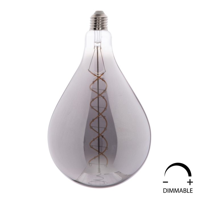 ΛΑΜΠΤΗΡΑΣ LED FILAMENT 8W E27 3000K SMOKE COLOR DIMMABLE  FB94052.03 - Image 1