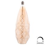 ΛΑΜΠΤΗΡΑΣ LED FILAMENT 8W E27 3000K GOLD COLOR DIMMABLE FB94058 - Image 2