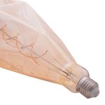 ΛΑΜΠΤΗΡΑΣ LED FILAMENT 8W E27 3000K GOLD COLOR DIMMABLE FB94058 - Image 3