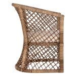 ΠΟΛΥΘΡΟΝΑ FB95990 RATTAN ΦΥΣΙΚΟ-ΜΑΞΙΛΑΡΙ ΕΚΡΟΥ 64x68x87Υ εκ. - Image 4