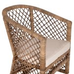 ΠΟΛΥΘΡΟΝΑ FB95990 RATTAN ΦΥΣΙΚΟ-ΜΑΞΙΛΑΡΙ ΕΚΡΟΥ 64x68x87Υ εκ. - Image 7