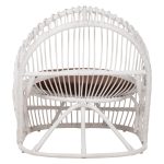 ΠΟΛΥΘΡΟΝΑ FB99840.02 RATTAN ΛΕΥΚΟ ΜΕ ΚΑΦΕ ΜΑΞΙΛΑΡΙ 80x97x85Υεκ. - Image 6