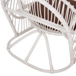 ΠΟΛΥΘΡΟΝΑ FB99840.02 RATTAN ΛΕΥΚΟ ΜΕ ΚΑΦΕ ΜΑΞΙΛΑΡΙ 80x97x85Υεκ. - Image 10
