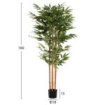 ΔΙΑΚΟΣΜΗΤΙΚΟ ΣΥΝΘΕΤΙΚΟ ΦΥΤΟ FB94004 BAMBOO ΣΕ ΓΛΑΣΤΡΑ 180Υεκ. - Image 2
