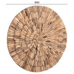 ΔΙΑΚΟΣΜΗΤΙΚΟ ΤΟΙΧΟΥ ΣΤΡΟΓΓΥΛΟ FB94299 DRIFTWOOD ΣΕ ΦΥΣΙΚΟ Φ80 εκ. - Image 2