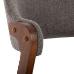 ΚΑΡΕΚΛΑ FB99734.01 RUBBERWOOD ΣΕ ΚΑΡΥΔΙ-ΥΦΑΣΜΑ ΓΚΡΙ 59x59x83Yεκ. - Image 7