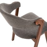 ΚΑΡΕΚΛΑ FB99734.01 RUBBERWOOD ΣΕ ΚΑΡΥΔΙ-ΥΦΑΣΜΑ ΓΚΡΙ 59x59x83Yεκ. - Image 9
