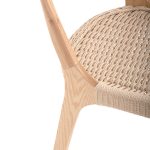 ΚΑΡΕΚΛΑ FB99876 ΞΥΛΟ ΦΡΑΞΙΝΟΣ ΚΑΙ PAPER ROPE 47x52x86,5Υ εκ. - Image 7