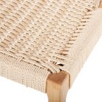 ΚΑΡΕΚΛΑ FB99876 ΞΥΛΟ ΦΡΑΞΙΝΟΣ ΚΑΙ PAPER ROPE 47x52x86,5Υ εκ. - Image 8