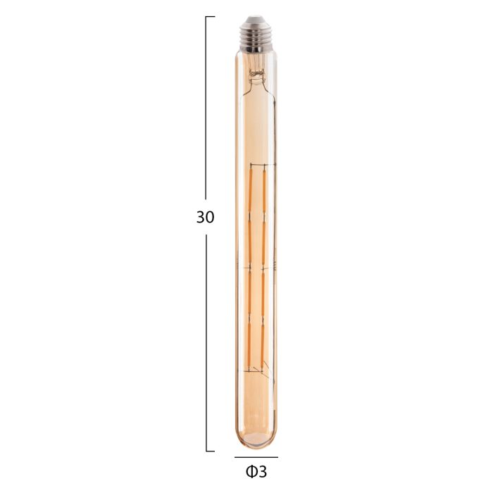 ΛΑΜΠΤΗΡΑΣ FB94191 LED FILAMENT 8W E27 3000K GOLD DIMMABLE - Image 2