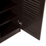 ΠΑΠΟΥΤΣΟΘΗΚΗ-ΝΤΟΥΛΑΠΑ FB99607.01 ΜΕΛΑΜΙΝΗ WENGE 120x37,5x121,5Υεκ. - Image 6