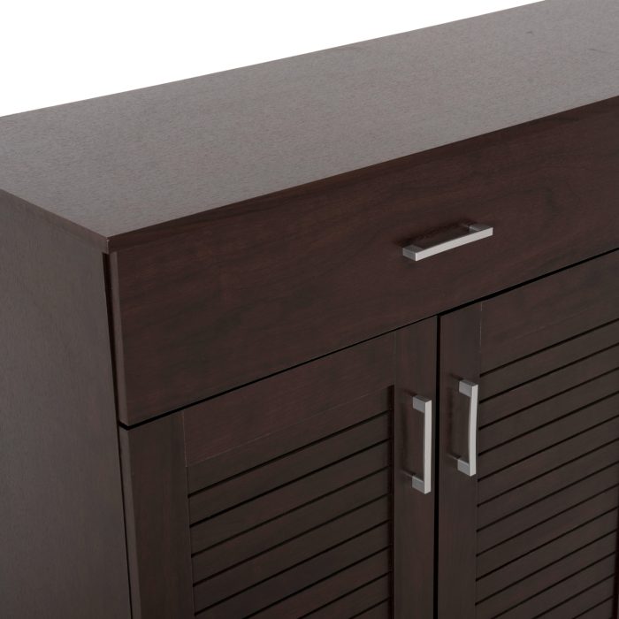 ΠΑΠΟΥΤΣΟΘΗΚΗ-ΝΤΟΥΛΑΠΑ FB99607.01 ΜΕΛΑΜΙΝΗ WENGE 120x37,5x121,5Υεκ. - Image 7