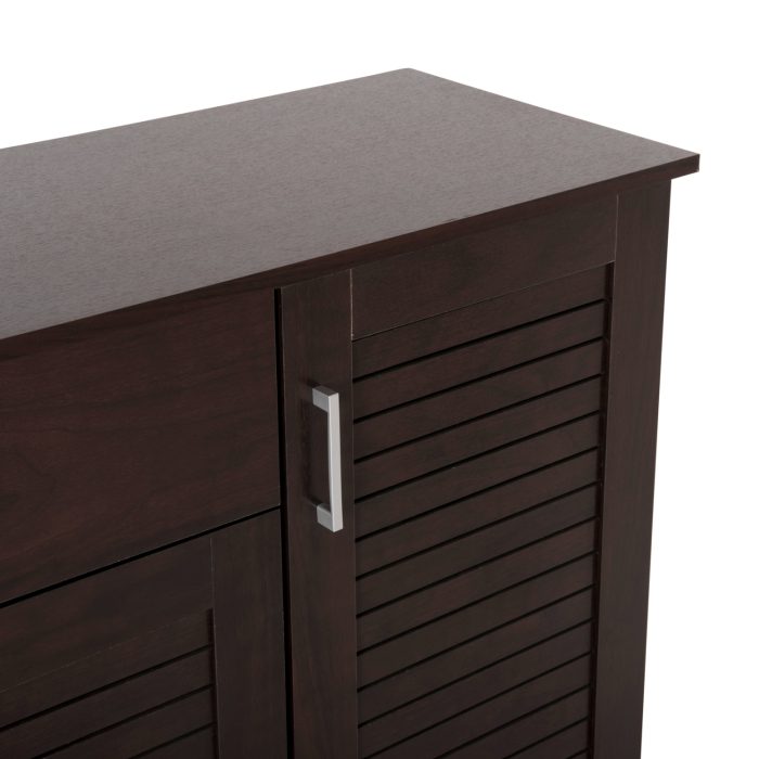 ΠΑΠΟΥΤΣΟΘΗΚΗ-ΝΤΟΥΛΑΠΑ FB99607.01 ΜΕΛΑΜΙΝΗ WENGE 120x37,5x121,5Υεκ. - Image 9