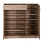 ΠΑΠΟΥΤΣΟΘΗΚΗ-ΝΤΟΥΛΑΠΑ FB99607.02 ΜΕΛΑΜΙΝΗ ΣΟΝΑΜΑ 120x37,5x121,5Υεκ. - Image 4