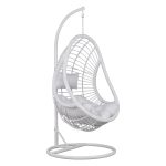 ΚΡΕΜΑΣΤΗ ΠΟΛΥΘΡΟΝΑ ΦΩΛΙΑ FB95541.03 ΜΕ ΛΕΥΚΟ WICKER & ΜΑΞΙΛΑΡΙΑ Φ105Χ195Υ εκ.