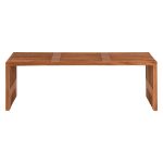 ΠΑΓΚΑΚΙ FB99829 ΜΑΣΙΦ ΞΥΛΟ TEAK ΣΕ ΦΥΣΙΚΟ 139,5x34,5x48,5Υεκ. - Image 3