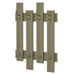 ΚΡΕΜΑΣΤΡΑ ΕΙΣΟΔΟΥ FB98940.12 ΜΕΛΑΜΙΝΗ ΣΕ OLIVE GREEN 64x4x79Υεκ. - Image 4