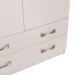 ΝΤΟΥΛΑΠΑ 3ΦΥΛΛΗ FB9384.05 ΜΕ ΔΥΟ ΣΥΡΤΑΡΙΑ ΛΕΥΚΗ 150X55Χ180Υεκ. - Image 5