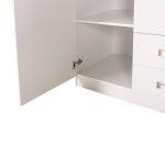 ΝΤΟΥΛΑΠΑ 3ΦΥΛΛΗ FB9384.05 ΜΕ ΔΥΟ ΣΥΡΤΑΡΙΑ ΛΕΥΚΗ 150X55Χ180Υεκ. - Image 10